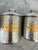 Metal Vintage French Kitchen Canister Set For Sale - Image 7 of 11