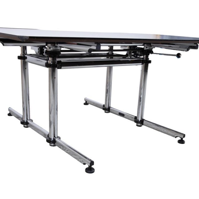 Wooden Kitos Desk in White Chrome from USM For Sale - Image 10 of 16