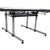 Wooden Kitos Desk in White Chrome from USM For Sale - Image 10 of 16