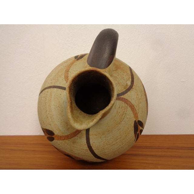 Studio Ceramic Vase by Peter Müller for Sgrafo Modern, 1970s For Sale - Image 13 of 18