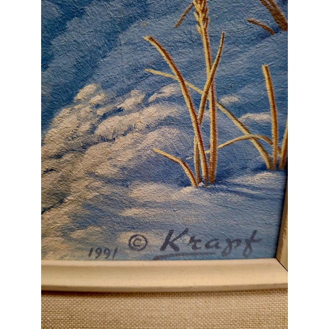 Realism “Casually Distracted” by Paul Krapf (1927-2019) For Sale - Image 3 of 5