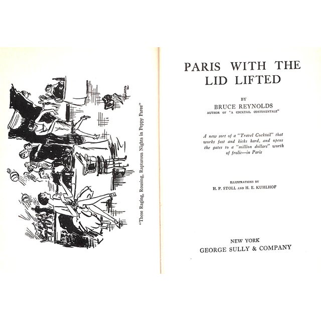 Traditional "Paris With the Lid Lifted" 1927 Reynolds, Bruce For Sale - Image 3 of 9