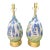 1950s Italian Modern Glazed Ceramic Lamps - a Pair For Sale