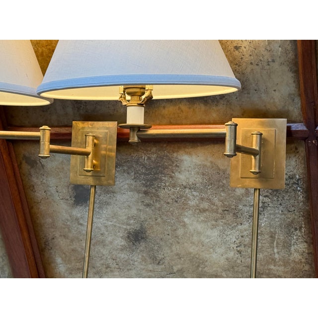 Visual Comfort Visual Comfort Primitive Swing Lamps, Pair For Sale - Image 4 of 13