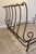 Vintage Signed Brown Jordan "Autumn Guild" Wrought Iron Queen Sleigh Bed For Sale In Miami - Image 6 of 16