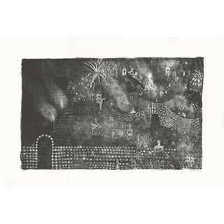 Brecht Evens, Piscine Des Rigoles, 2018, Lithograph For Sale