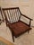 Chestnut Vintage Mid Century Modern Ole Wanscher Style Lounge Chair For Sale - Image 8 of 8