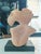 Adriana Montariello, Organic Ceramic Sculpture on a Wooden Base, 1990s, Ceramic and Compressed Wood For Sale - Image 11 of 13