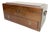 Large Antique J Wanamaker 1800's Wood Brass Flatware Silverware Box Display Case For Sale