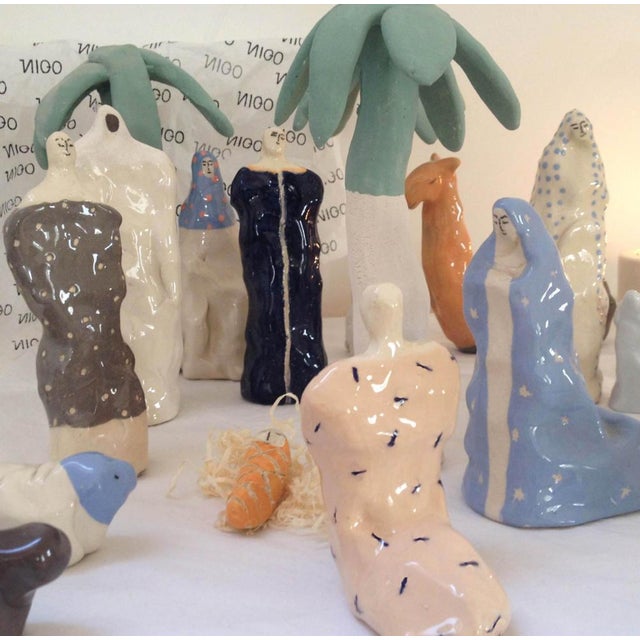 Christmas Group (Large) is a ceramic nativity scene by Dutch artist and designer Nicolaas Maathuis. The set consists of 16...