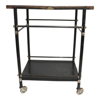Art Deco Industrial Cart by Lefebure Corporation Made in Usa Circa 1930's For Sale