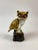 Brown Mid 19th Century Painted Porcelain Owl For Sale - Image 8 of 8