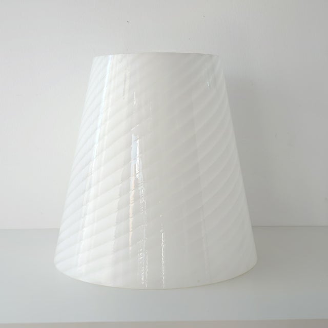 Mid 20th Century XL Vetri Murano Glass Lamp For Sale - Image 5 of 13