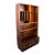 Mid Century Danish Modern Rosewood Shelving Unit Bookshelf Cabinet Drawers MCM For Sale