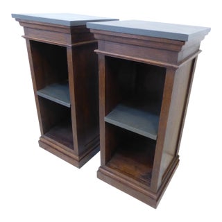 Antique Side Table Cabinets - a Pair For Sale