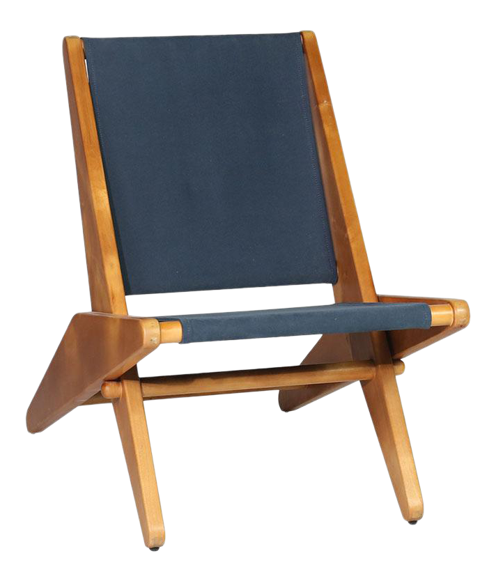 folding canvas seat