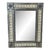 1970s Mexican Tin Framed Mirror For Sale