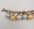 Gold Vintage 1950s Signed Napier Pastel Charm Bracelet For Sale - Image 8 of 10