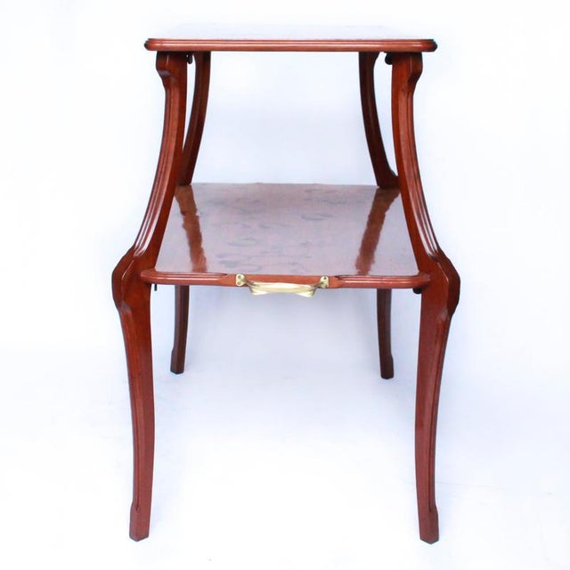 Art Nouveau Tea Table, 1890s For Sale - Image 3 of 11