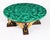 Antique Malachite and Walnut Patinated Ebonised Giltwood Coffee Table 20th C For Sale - Image 5 of 18