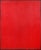 Rolf Hans, Large Red Monochrome Painting For Sale - Image 4 of 4