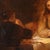 After Rembrandt, Supper at Emmaus, Oil Painting on Canvas, Framed For Sale - Image 5 of 12