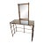 1940s Campaign Chinoiserie Hollywood Regency Dressing Table For Sale
