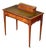English Writing Desk or Table of Mahogany With Leather Top - Edwardian Era For Sale