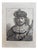Rembrandt After, Self-portrait with raised sabre, Etching For Sale