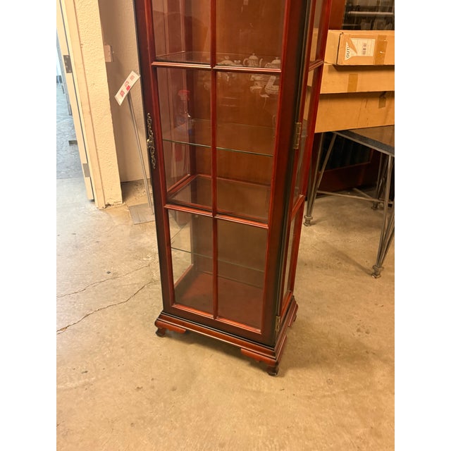 Bombay Company Curiio Cabinet For Sale - Image 11 of 12