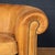 Wood 20th Century Dutch Two Seater Sheepskin Leather Sofa For Sale - Image 7 of 18
