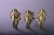Gold 19th Century French Gilt Bronze Curtain Holdbacks with Foliate Scrolls, Set of 3 For Sale - Image 8 of 10