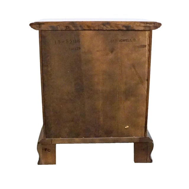 Ethan Allen Classic Manor Solid Maple 21" Open Cabinet Nightstand 15-5206 For Sale - Image 11 of 14