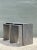 Vintage Wood Grain Metal Nesting Tables - Set of 4 For Sale In West Palm - Image 6 of 12
