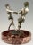 Andre Gilbert, Art Deco Centerpiece with Bronze Sculpture of Dancing Girls, France, 1925 For Sale - Image 3 of 13