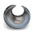 Glass Late 20th Century Murano Freeform Vase For Sale - Image 7 of 7