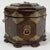 Wood Vintage Chinese Wood Box With Brass Adornment For Sale - Image 7 of 10