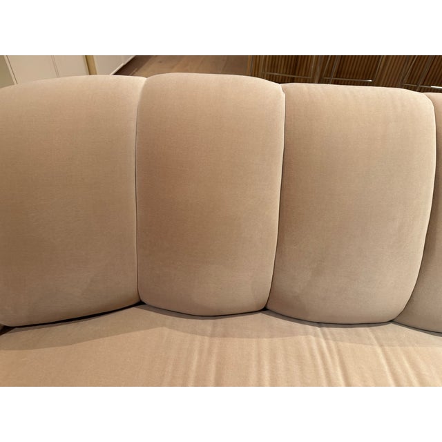 Matching Set of Newly Upholstered “Cloud” Sofas Attributed to J. Robert Scott (1980s Designer Original) For Sale - Image 9 of 17
