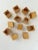 Mid-Century Wooden Block Napkin Rings - Set of 12 For Sale - Image 4 of 10