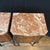 Antique French Walnut & Marble Top Night Stands -a Pair For Sale - Image 12 of 14