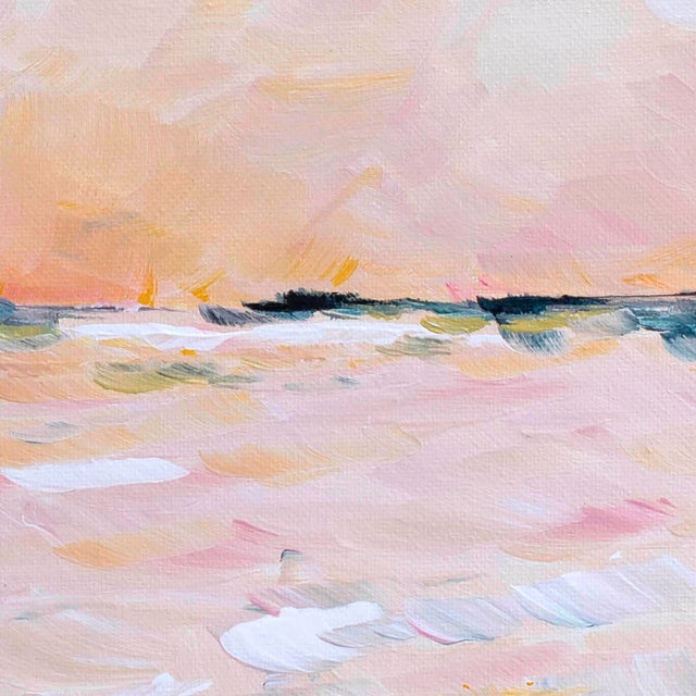 Morning Calm Abstract Landscape Print By Liz Curry 36x36 Chairish