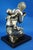 Enrico Bartoli, Sculpture of Maternity, 1800s, Ceramic Finished in Silver For Sale - Image 3 of 18
