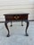 Brown Stickley Furniture Chippendale Style Ball & Claw Feet Mahogany Inlaid Side Table For Sale - Image 8 of 12