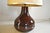 Brown Ceramic Table Lamp from Ferlaro, 1960s For Sale - Image 8 of 18