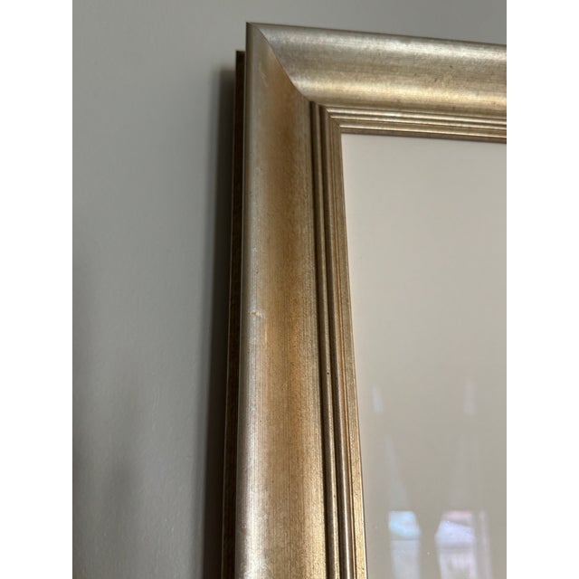 Vintage Fanch Lel Sail Boat on the French Coast Original Oil and Gouache Painting, Framed For Sale - Image 9 of 11