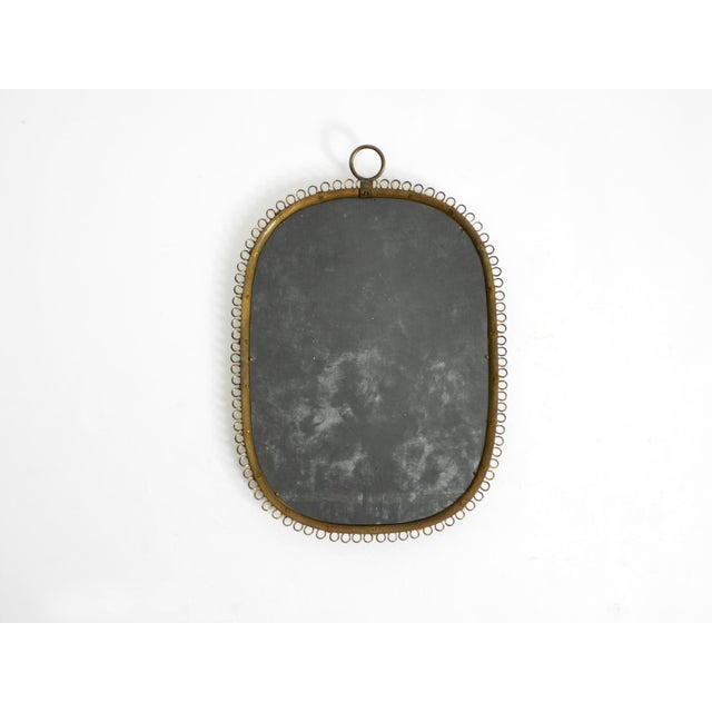 Mid-Century Modern Brass Wall Mirror by Josef Frank for Svenskt Tenn, Sweden, 1950s For Sale - Image 18 of 18