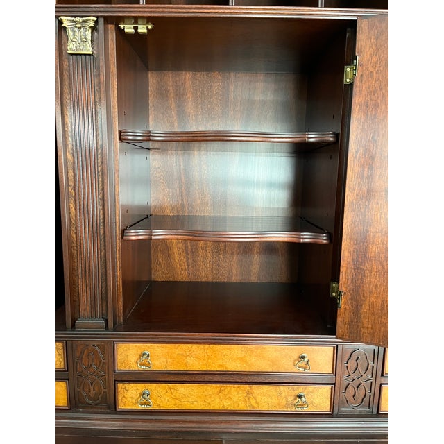 Henkel Harris Henkel Harris Secretary Desk, 6097/6098 Complete For Sale - Image 4 of 9