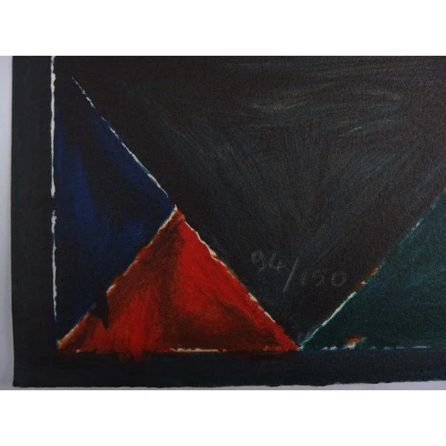 Morning Raga Lithograph by Sayed-Haider Raza, 2008 For Sale - Image 6 of 8