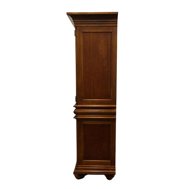 Stanley Furniture Solid Cherry Contemporary Traditional 51" Tv Media Armoire 232-13-14 For Sale - Image 14 of 17