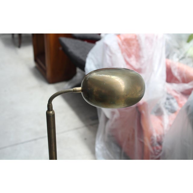 Italian Floor Lamp in Brass For Sale - Image 6 of 8